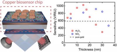Copper-GO biosensor chips image